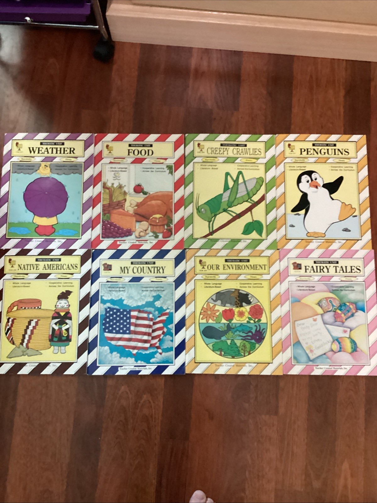 Teacher Created Materials Books Set of 8 Educational Learning Books