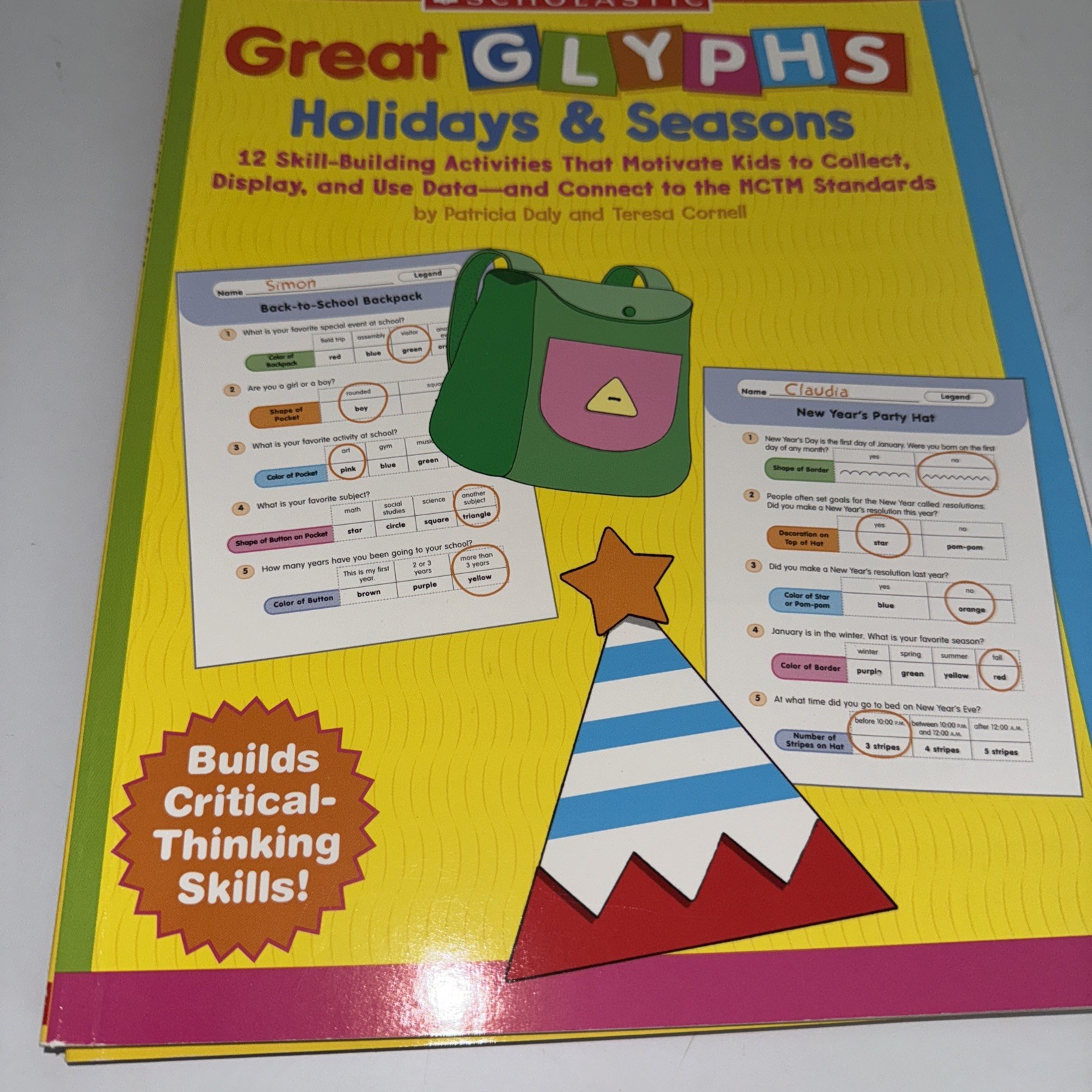 Scholastic Teaching resources K-2 Reading Comp, Holidays 4 Book Lot