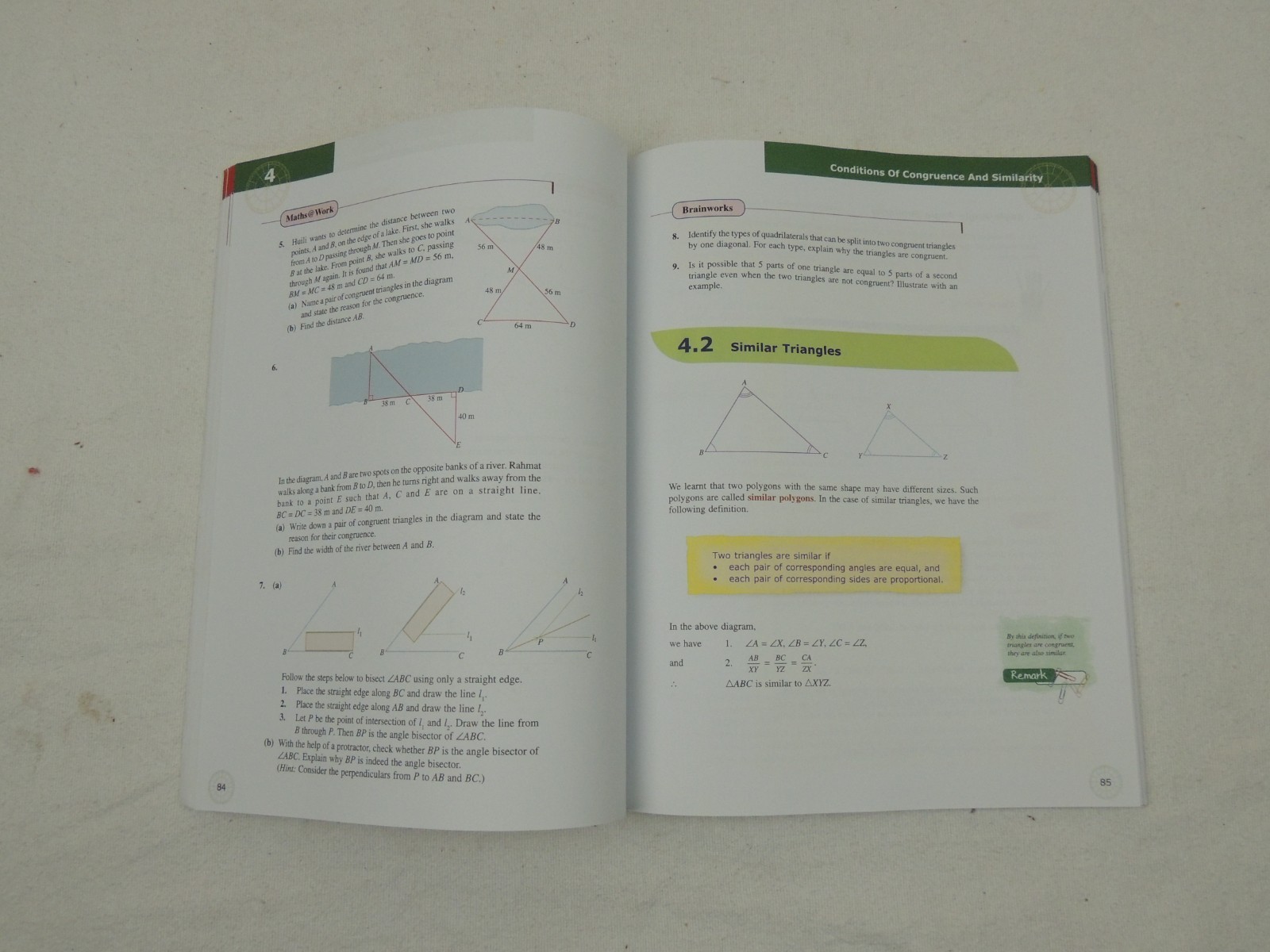 DISCOVERING MATHEMATICS, LEVEL 3A: TEXTBOOOK By Chow Wai Keung & Esther Ng Yoon