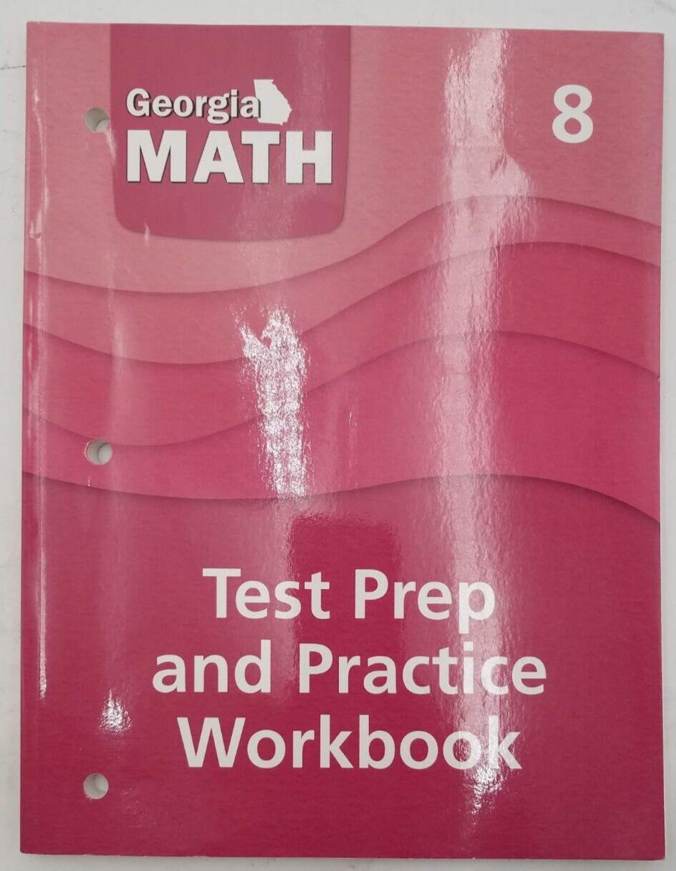 Georgia Math Test Prep and Practice Workbook Grade 8