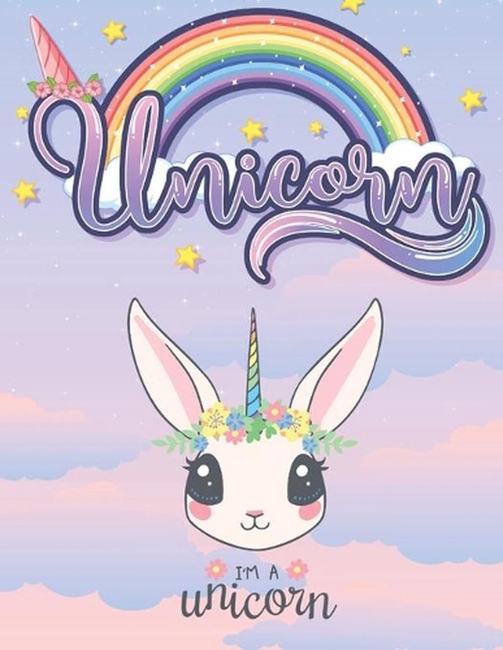 coloring book; Im a Unicorn: 8.5/11 inch 21.59/27.94 cm 60 page by Unicorn Elair
