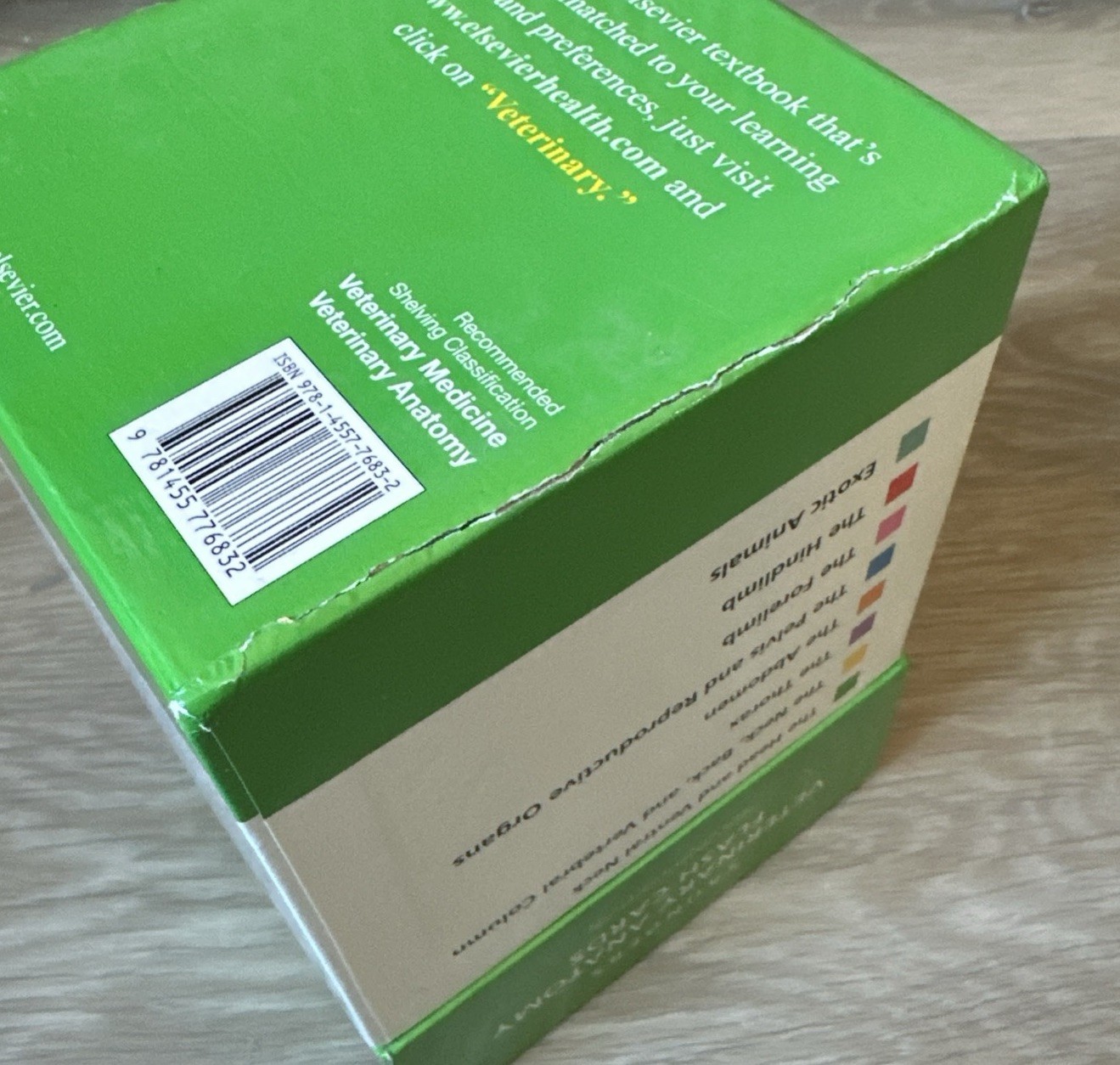 Saunders Veterinary Anatomy Flash Cards 2nd Edition 400 Full Color Cards