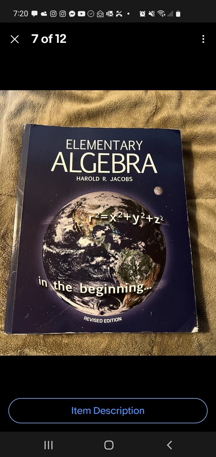 Harold Jacob’s Elementary Algebra Set With DVDs (2016)
