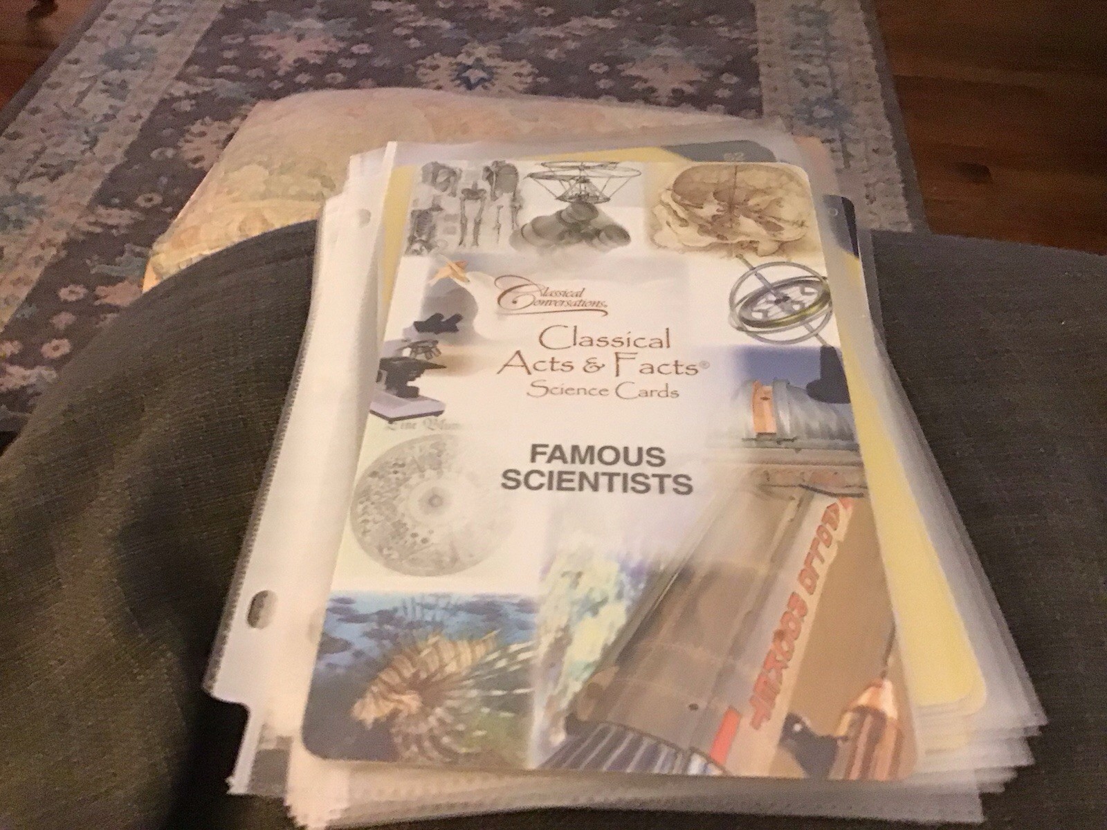 Classical Conversations: Classical Acts & Facts Science Cards: FAMOUS SCIENTISTS
