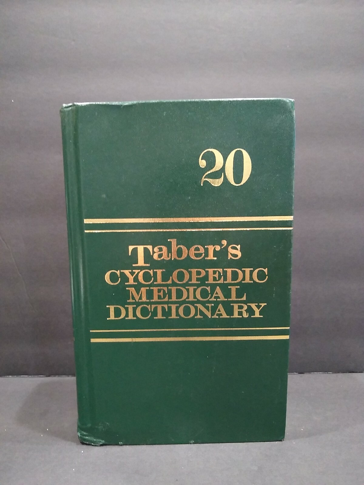 Used Taber’s Cyclopedic Medical Dictionary Terminology 20th Edition