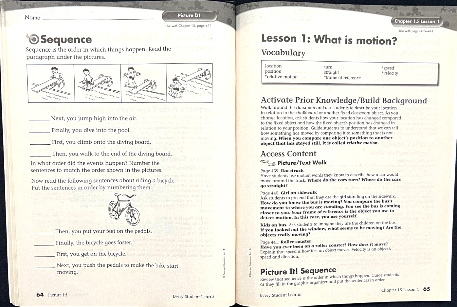4th Grade – SCIENCE – EVERY STUDENT LEARNS – TEACHER GUIDE (2006, Foresman)