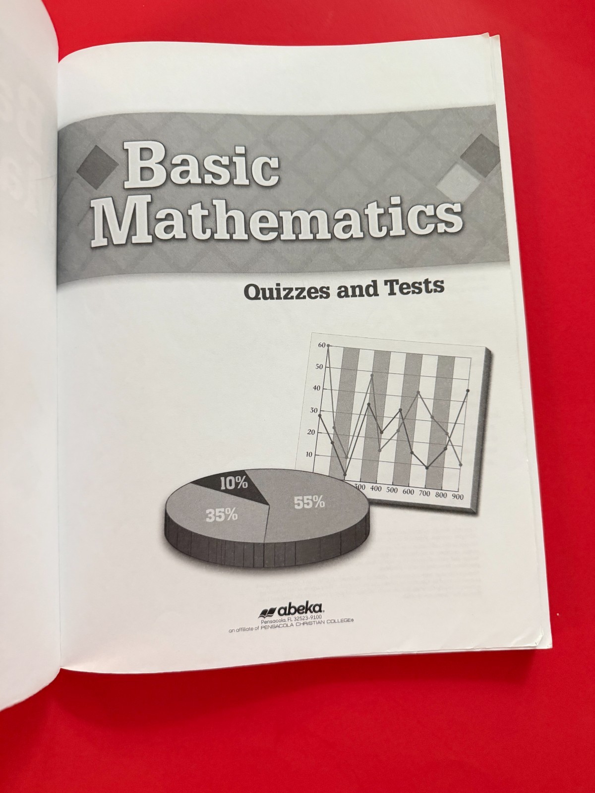 Abeka Basic Mathematics Student Quiz/Test Book + Teacher Quiz/Test Key 2019