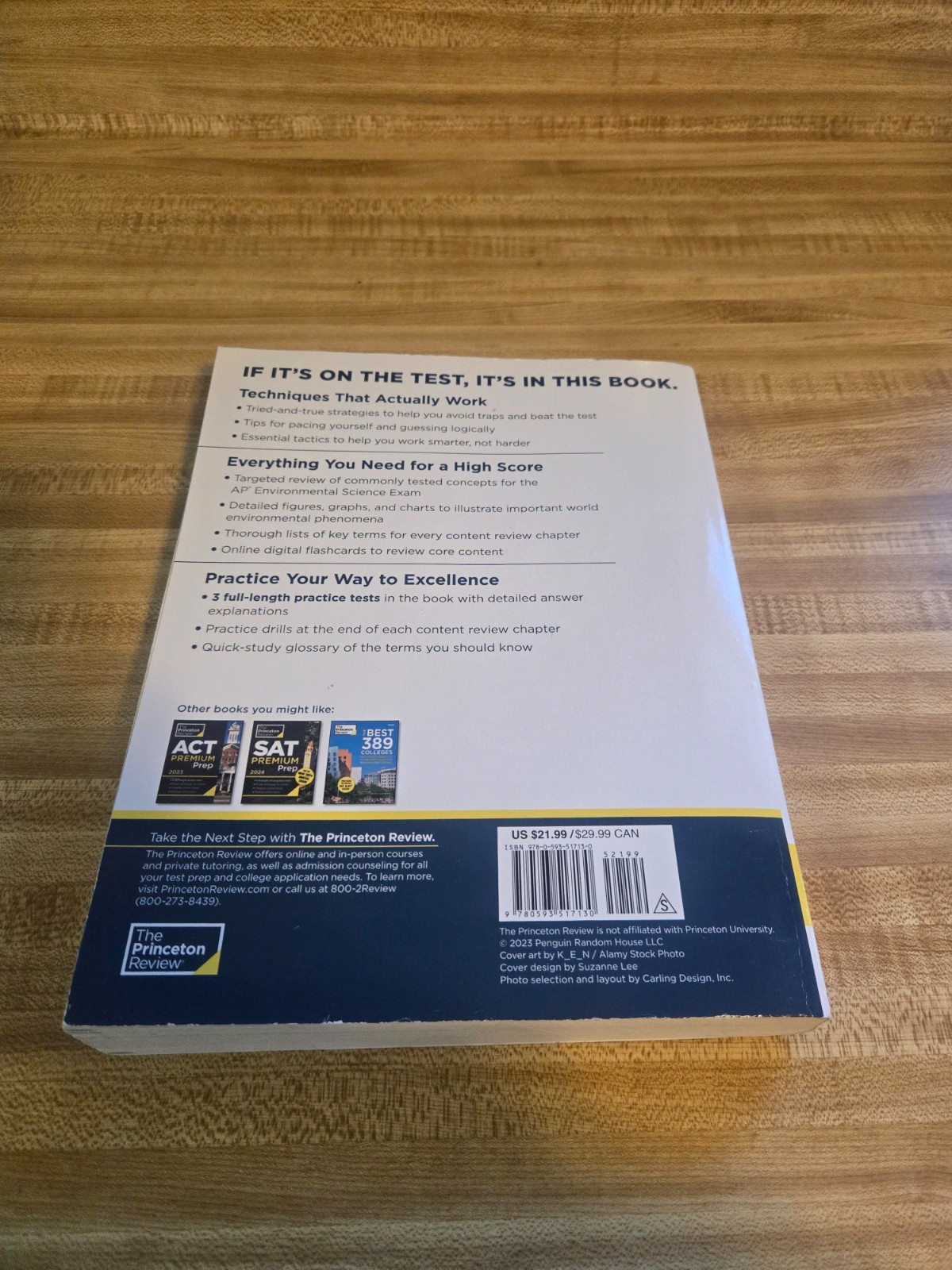 AP Environmental Science Prep The Princeton Review 18th Edition Study/Prep/Test