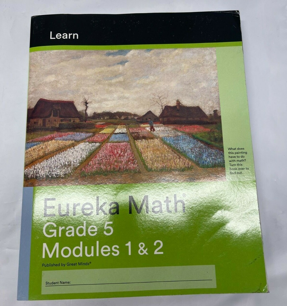 Eureka Math Grade 5 Modules 1 & 2 Learning Workbook – Like New