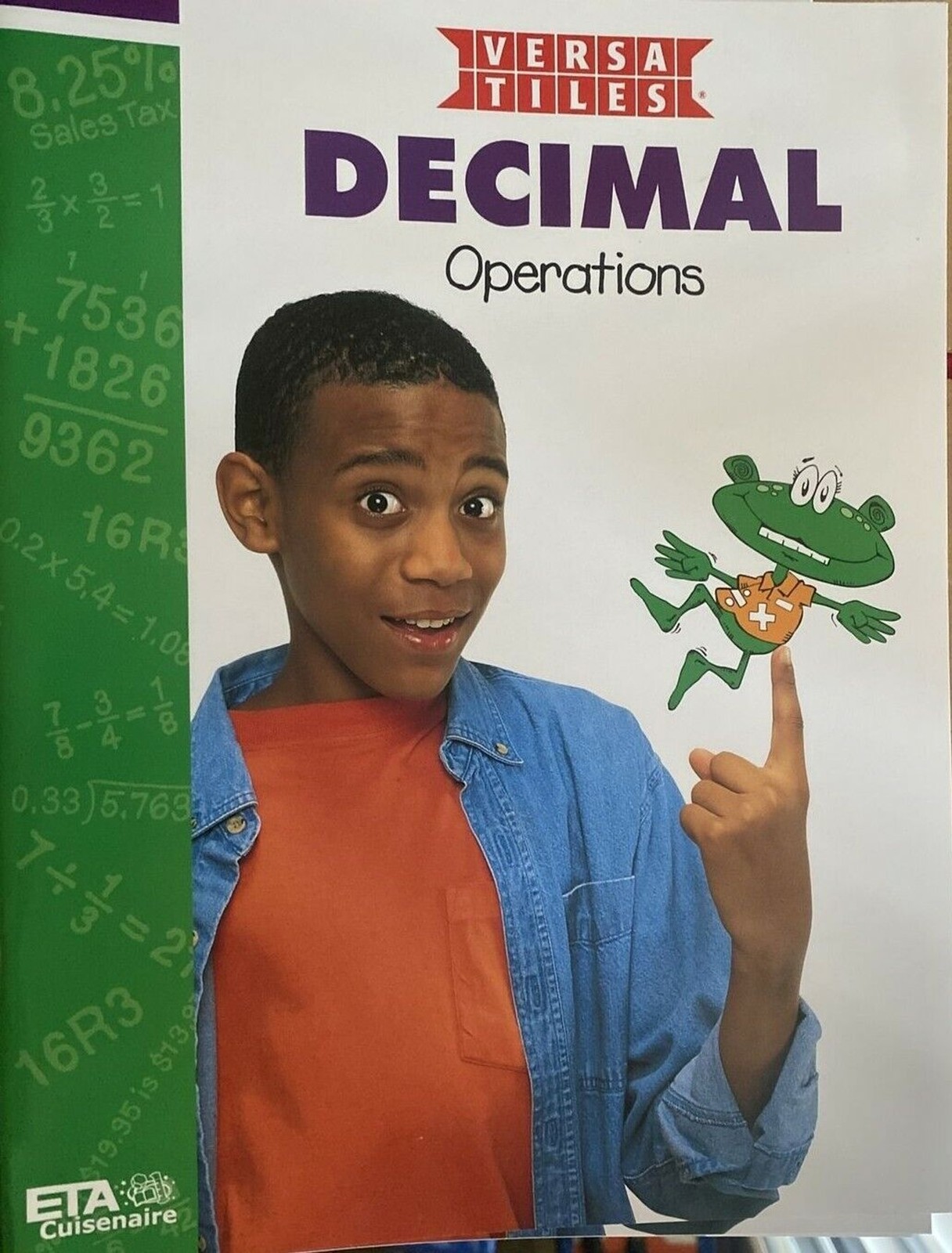 ETA Versa Tiles Math Lab Level 7 Decimal Operations Versatiles