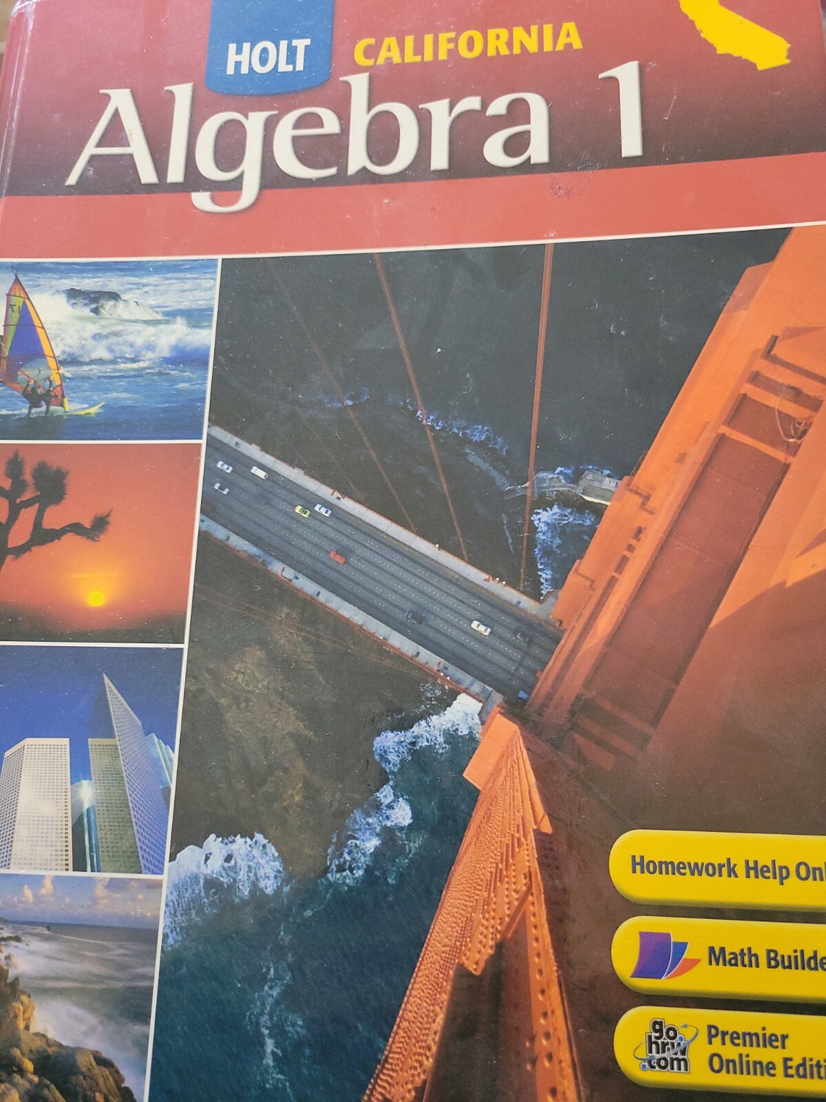 Holt California Algebra 1 by Edward B. Burger, David J. Chard, Earlene J. Hall