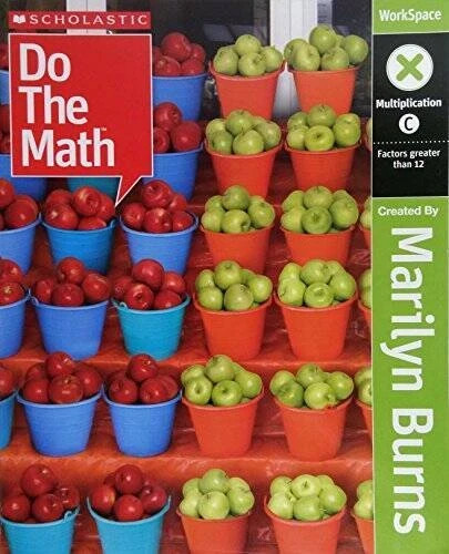 Scholastic Do the Math Multiplication C Student Workspace NEW