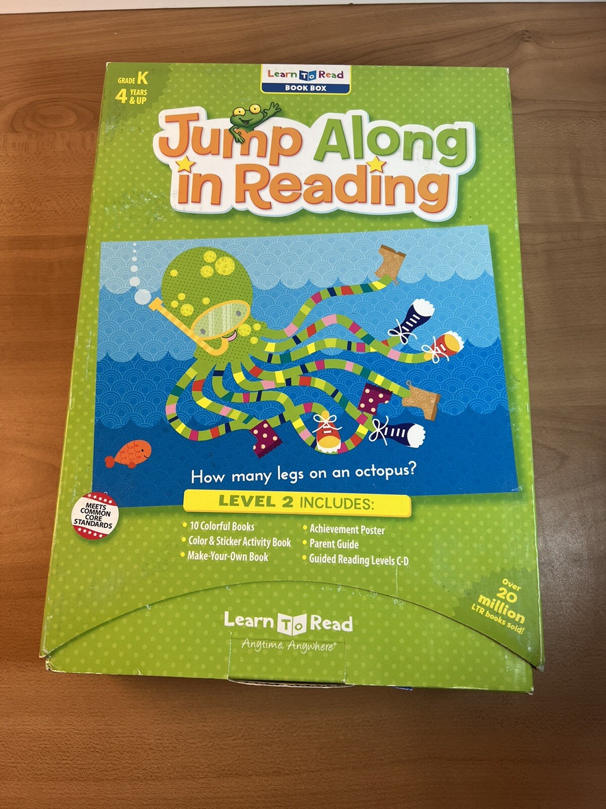 Learn To Read Box Set Guided Reading Levels C-D Grade K Ages 4 and Up New
