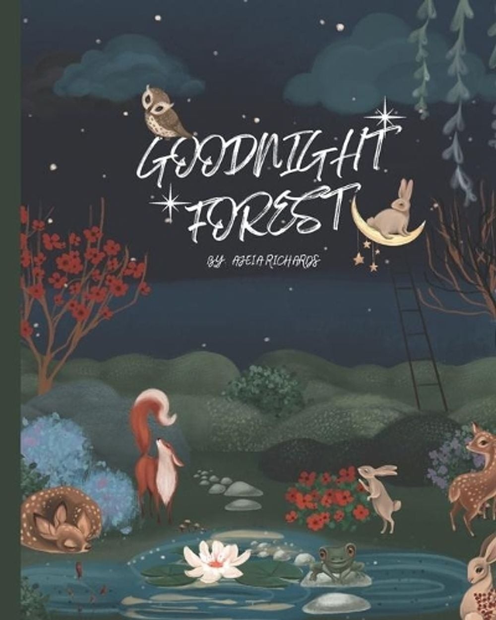 Good Night Forest: Children’s Books by Ajeia Richards (English) Paperback Book