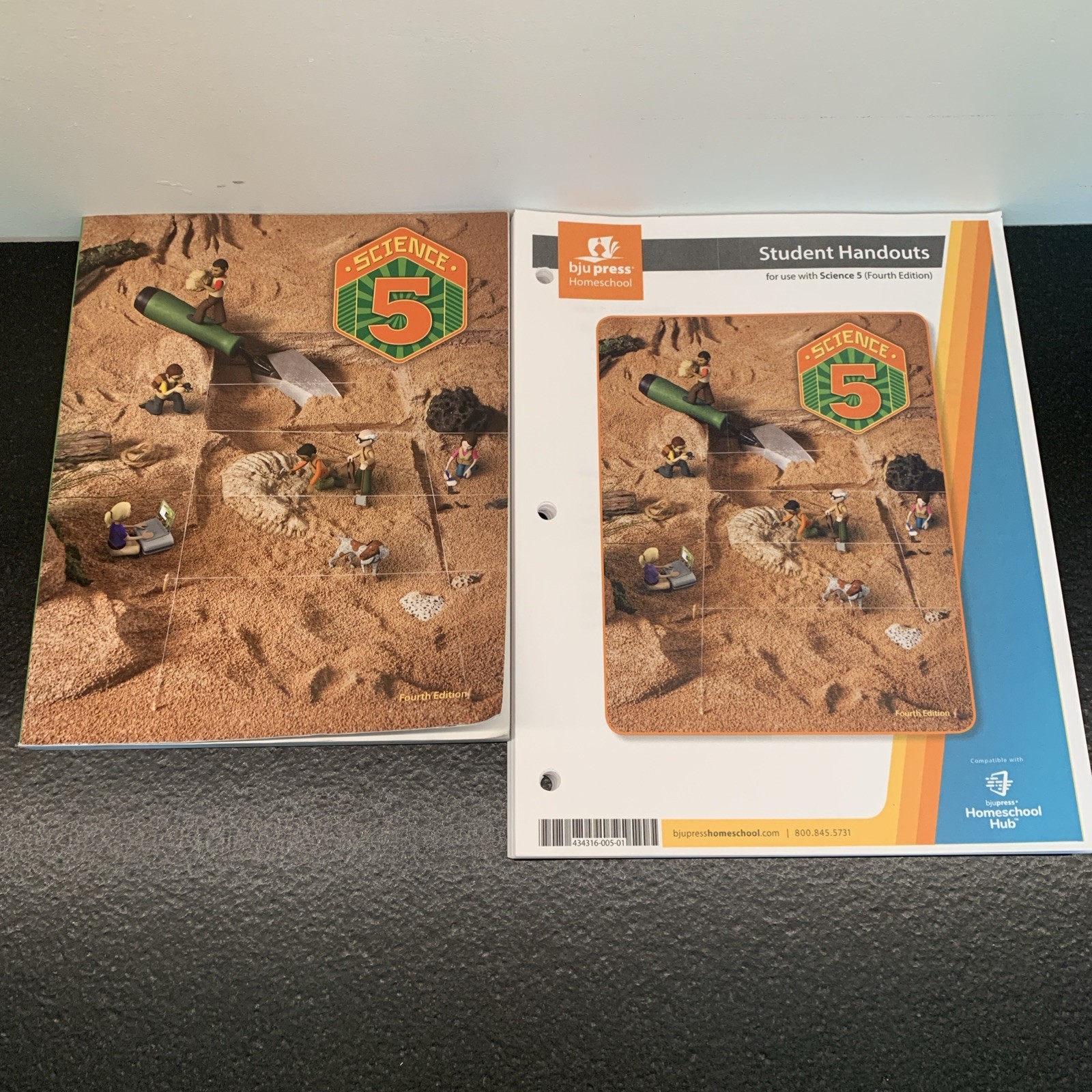BJU SCIENCE 5 Textbook + Student Handouts Fifth Grade Curriculum 4th Edition *