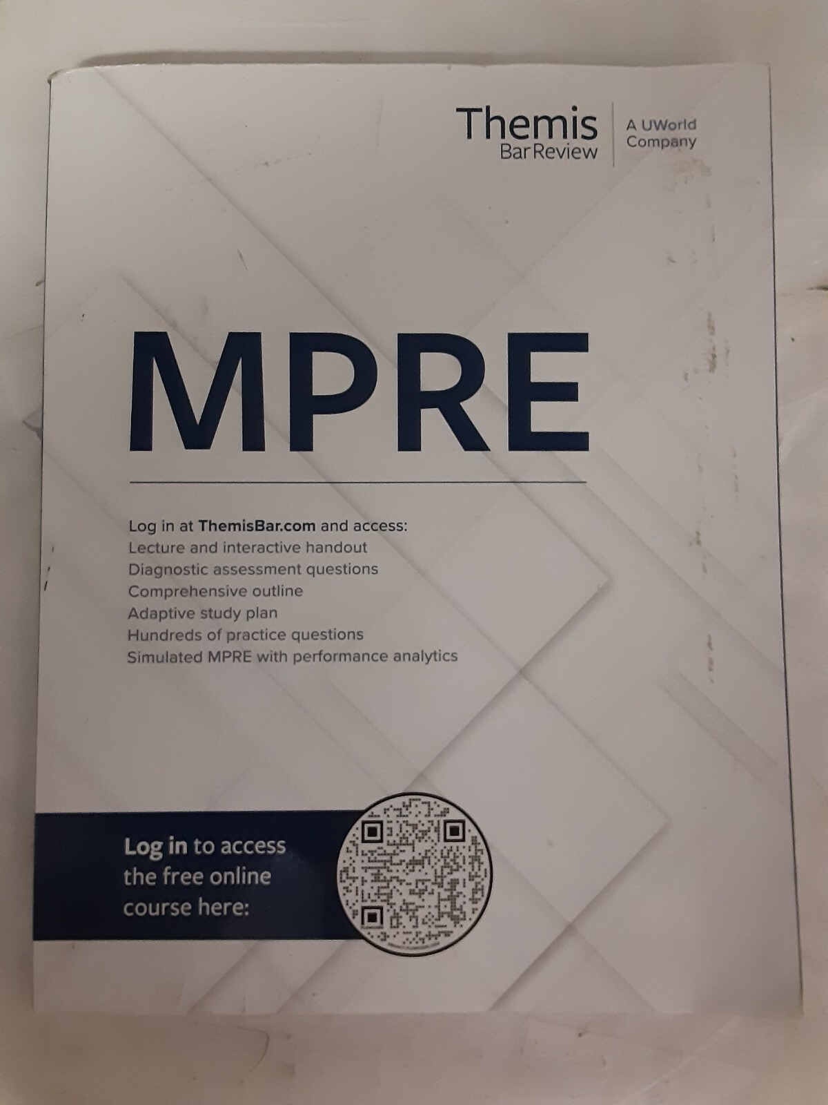 Themis Bar Review MPRE 2024 Edition PB Unused 9781960132352
