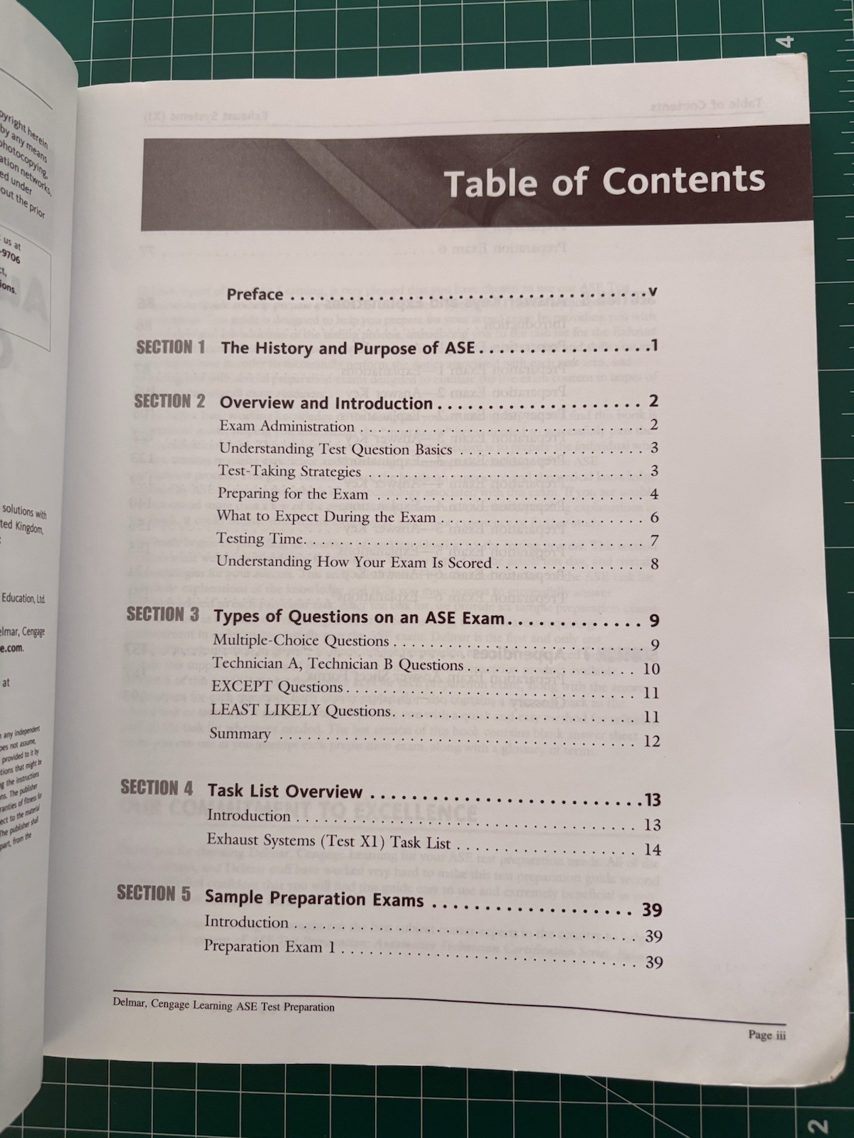 Delmar Cengage Learning ASE Test Prep Exhaust Systems Test X1 5th Ed Paperback