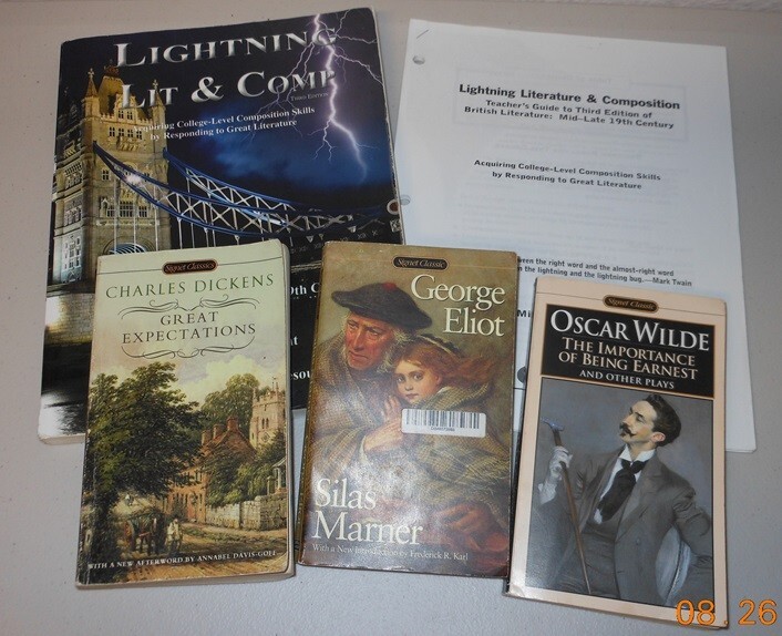 Lighting Literature British Literature Mid-Late 19th Century-Missing One Book