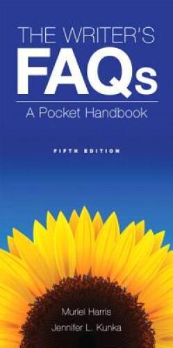 The Writer’s FAQs: A Pocket Handbook (5th Edition) – Spiral-bound – GOOD