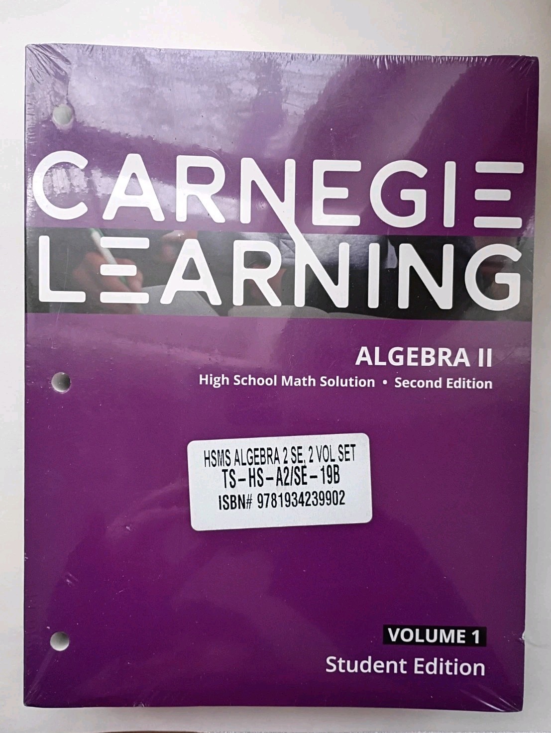 Carnegie Learning, HS Math Solution Integrated Math III Vol. 1 & 2 NEW SEALED!