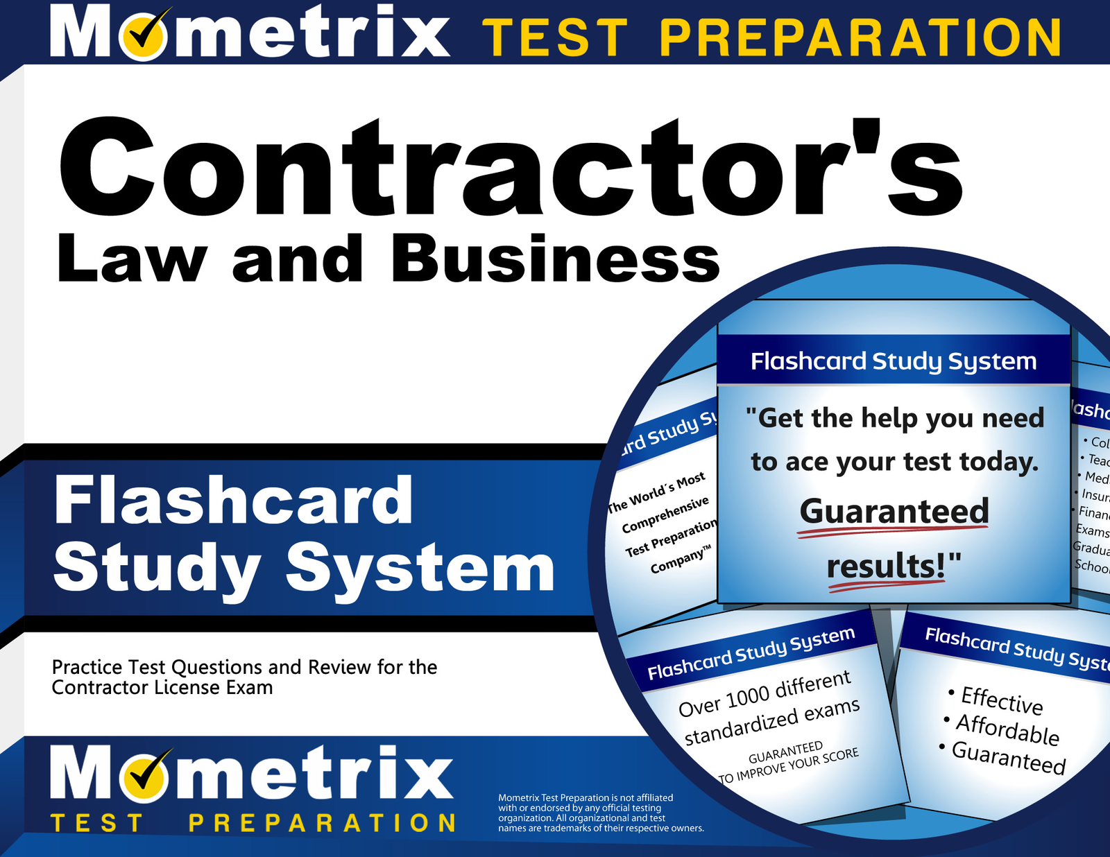 Contractor’s Law and Business Flashcard Study System