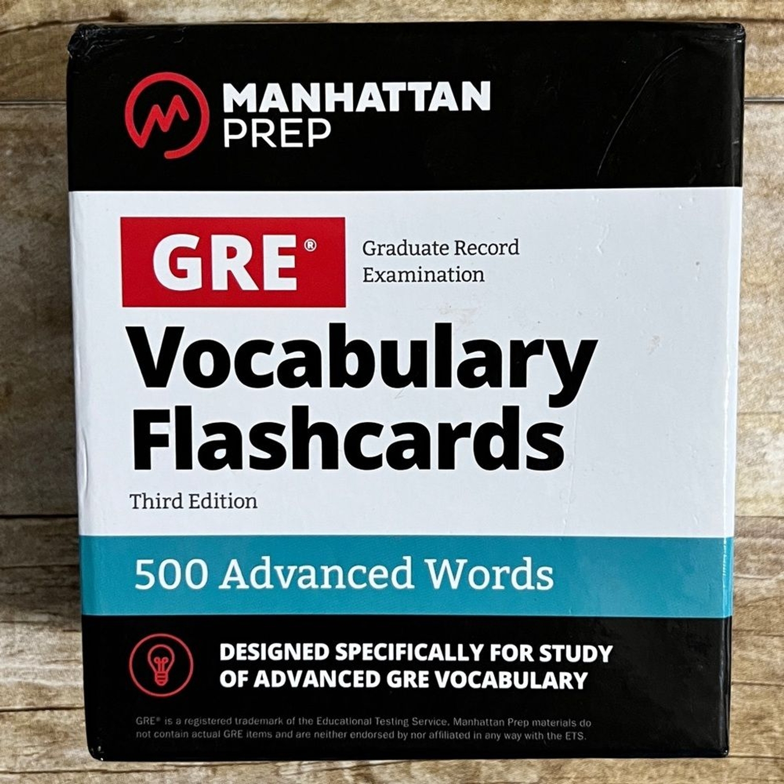Manhattan Prep GRE Vocabulary Flashcards 3rd Ed 500 Essential & 500 AdvancedWord