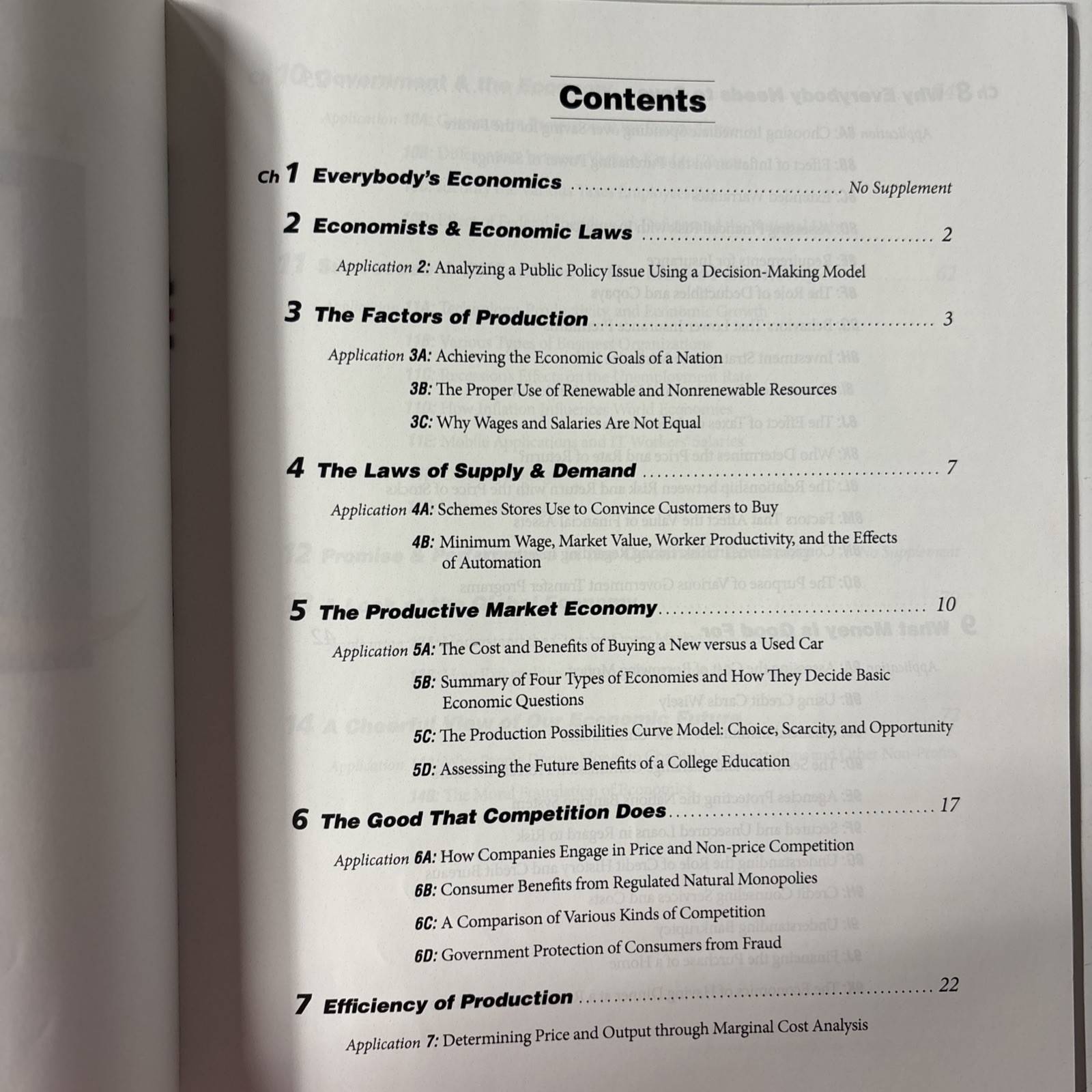 Abeka Economics Work & Prosperity, 3rd Edition and Supplement (2 books)