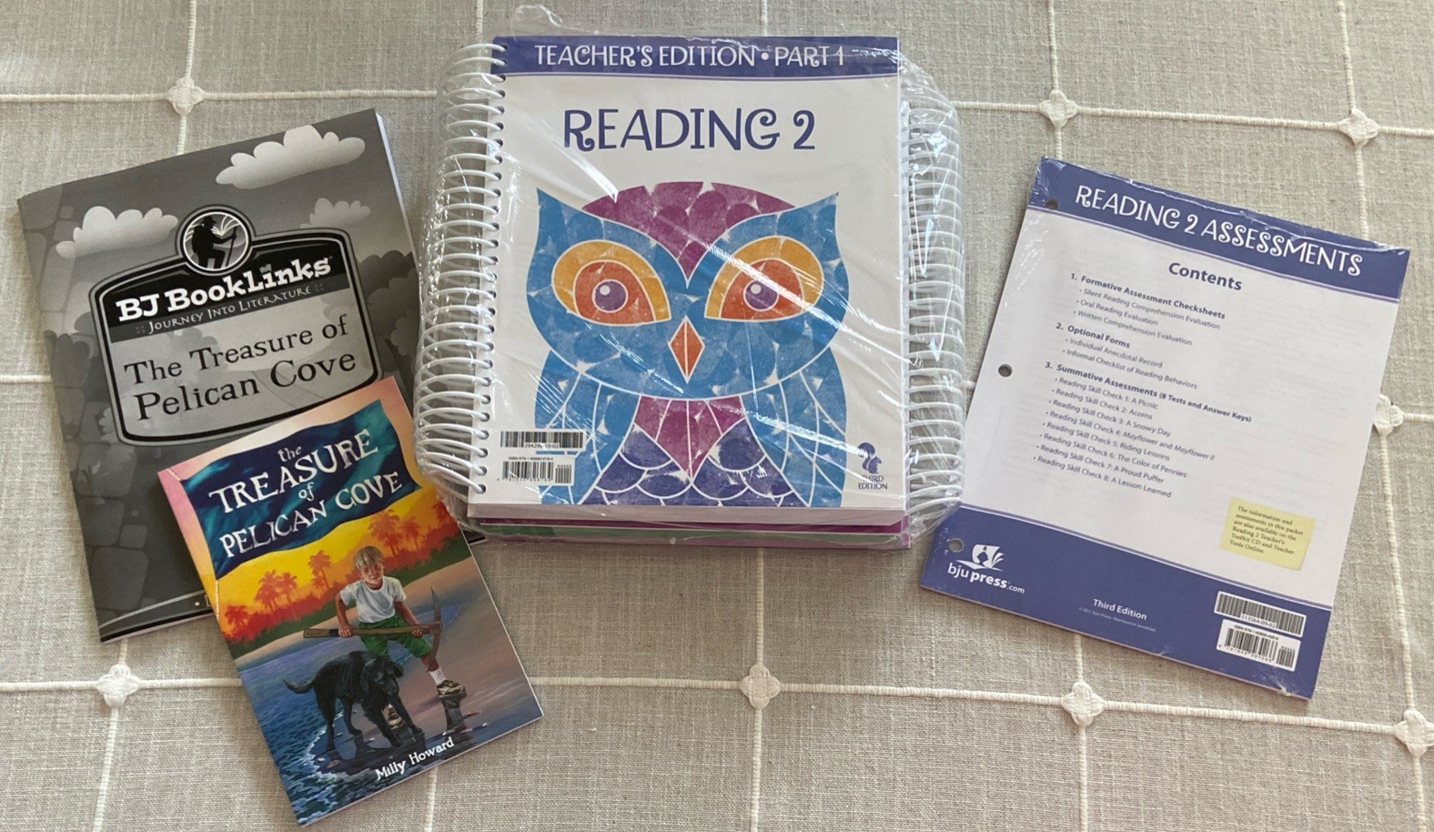 NEW BJU 2nd grade READING 2 TEACHER’s EDITION Set Parts 1 & 2 + BOOKLINKS SET