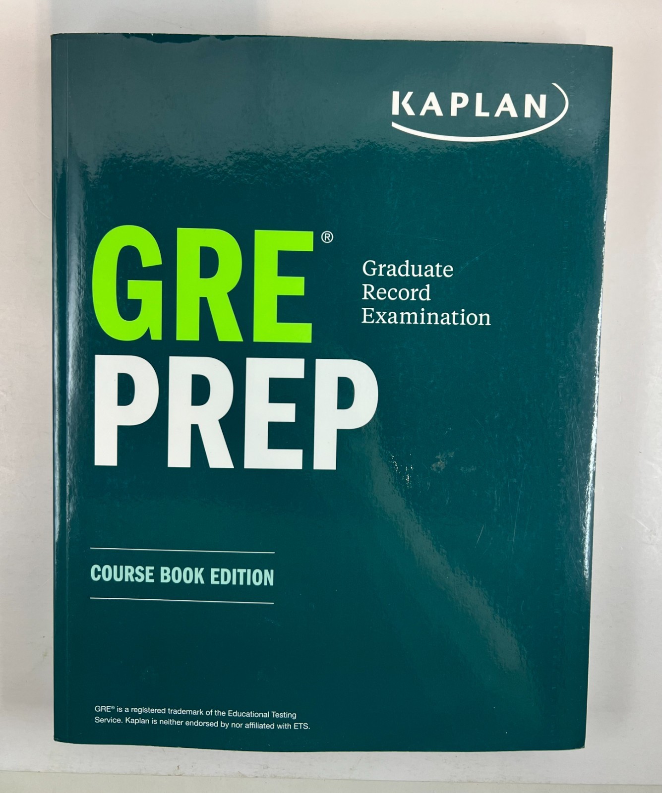 GRE Prep Graduate Record Examination Course Book Kaplan 2021 Acceptable/writing