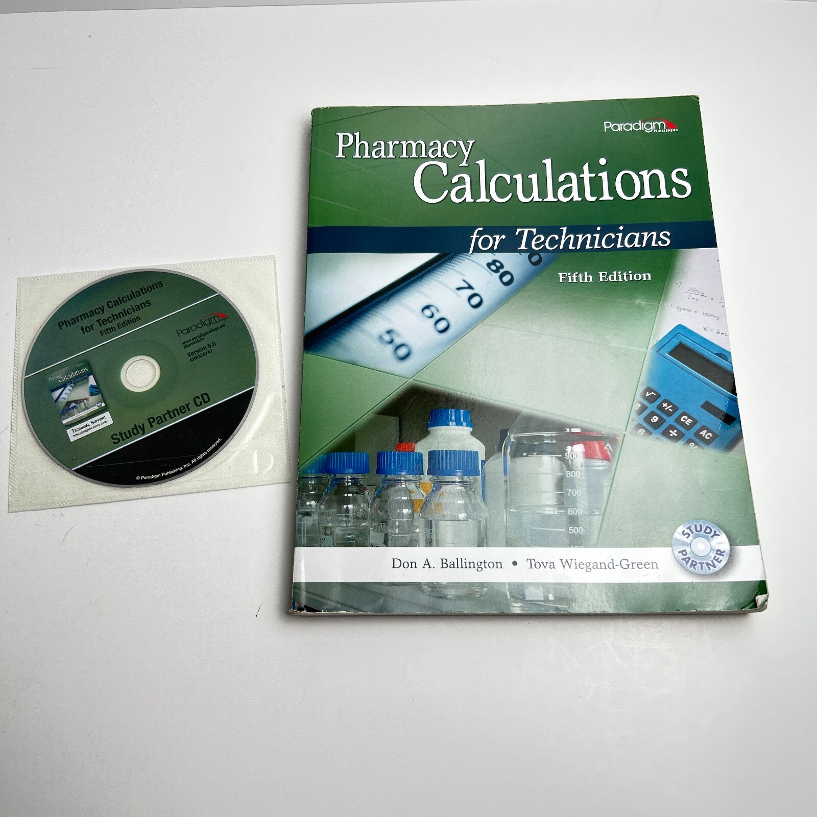 Pharmacy Calculations for Technicians 5th Editon Ballington, Wiegand-Green w/CD