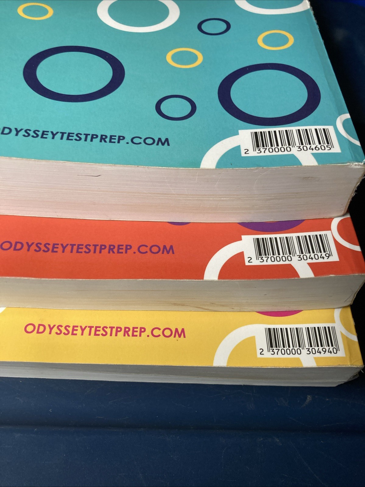Odyssey Test Prep Jon Mccarty 3 Book Set: Logic Games, Reading Comp, Logical Rea