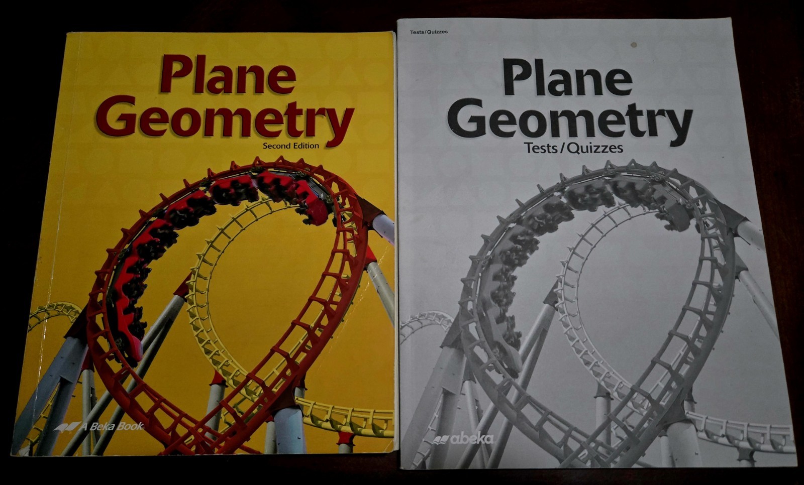 Abeka 11th Grade 11 Plane Geometry Student text and Test/Quizzes FB565