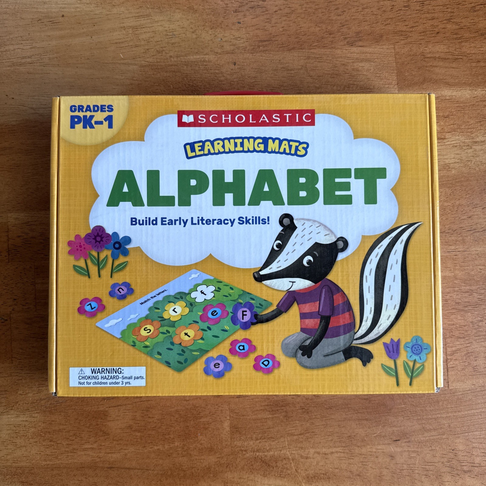 Scholastic Learning Mats Build Early Literacy Skills Grades PreK-1