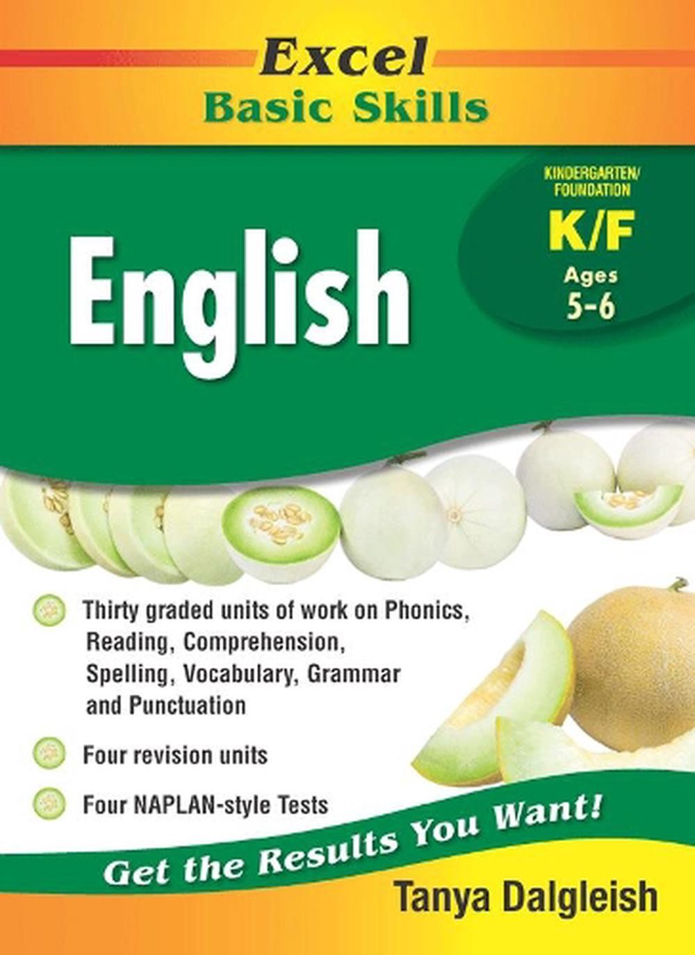 Excel Basic Skills – English Kindergarten/Foundation by Tanya Dalgleish (English