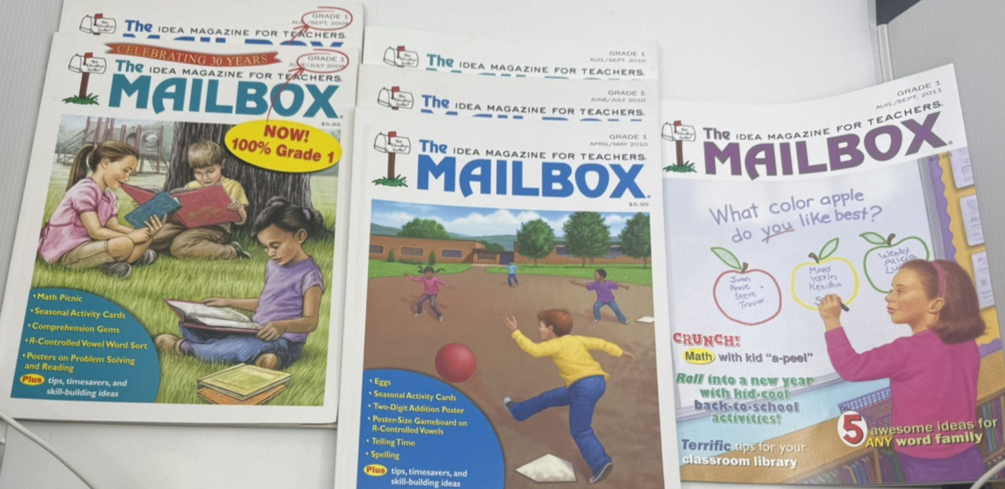 The Mailbox Idea Magazine For Teachers Grade 1 (6) Issues 2009-2011