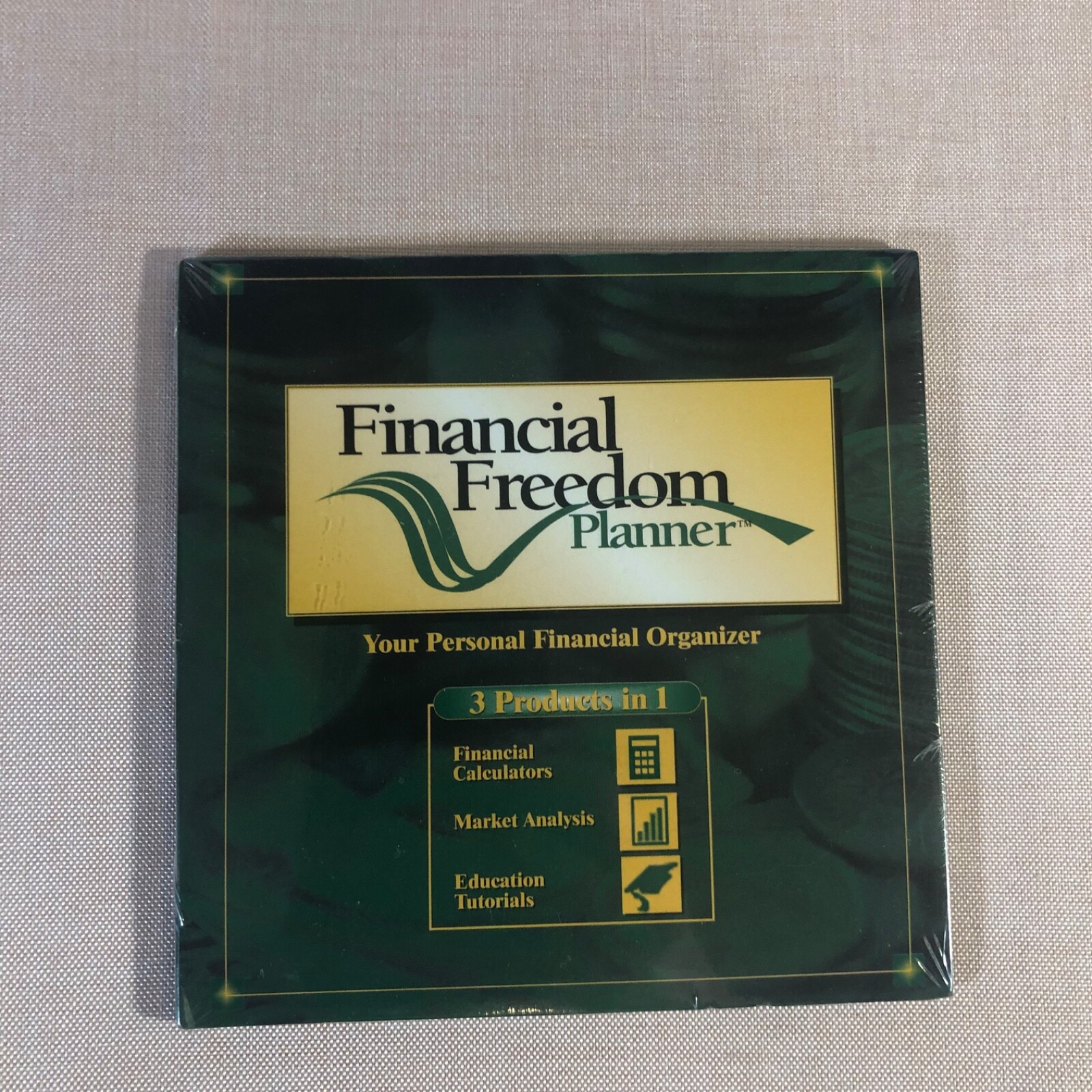 Financial Freedom Planner by Sierra Howard (English) Disc 3 Products In 1