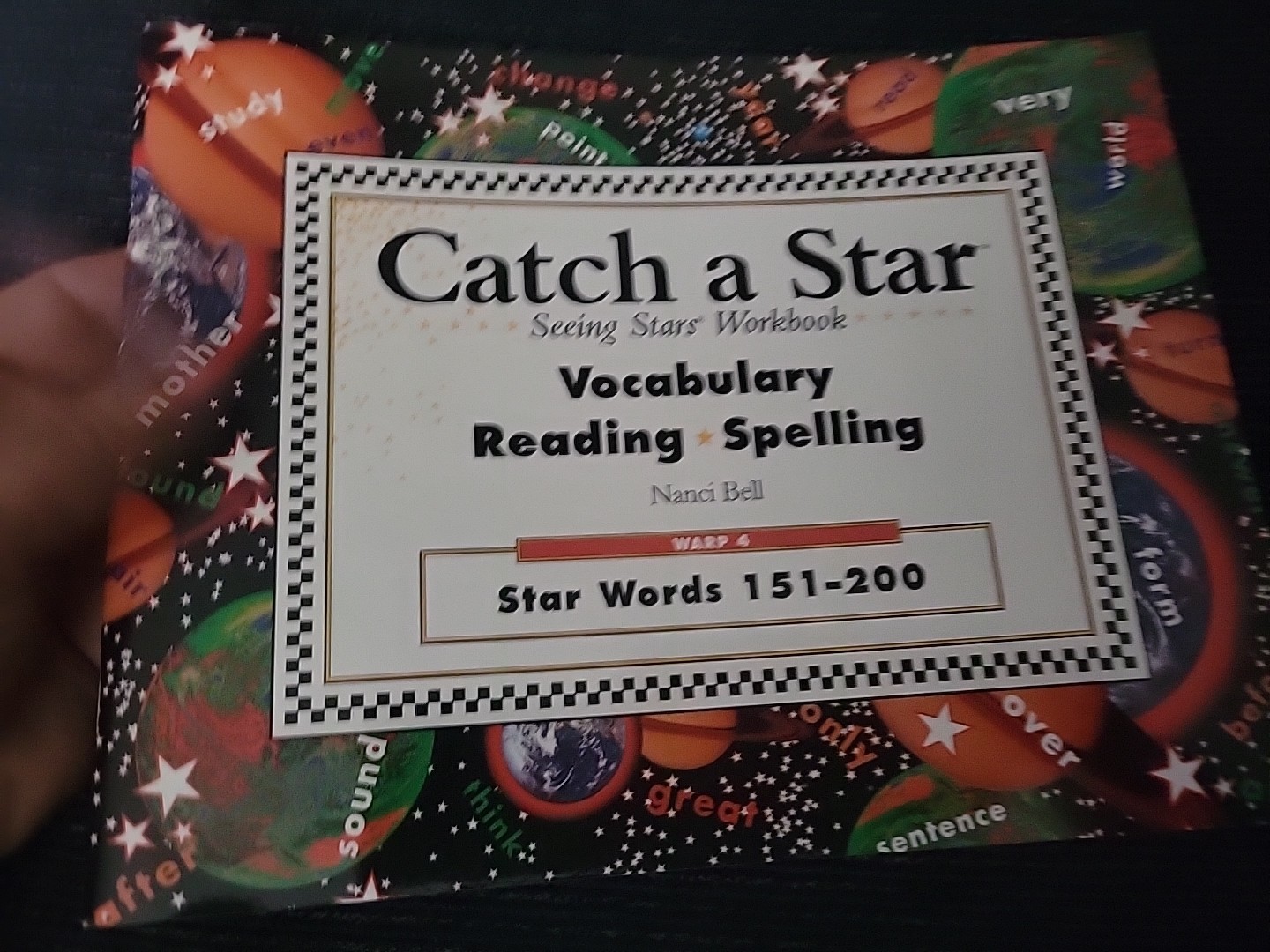 Catch A Star Nanci Bell 4 Lot Book 1-200 Words Workbook Warp 1 2 3 4