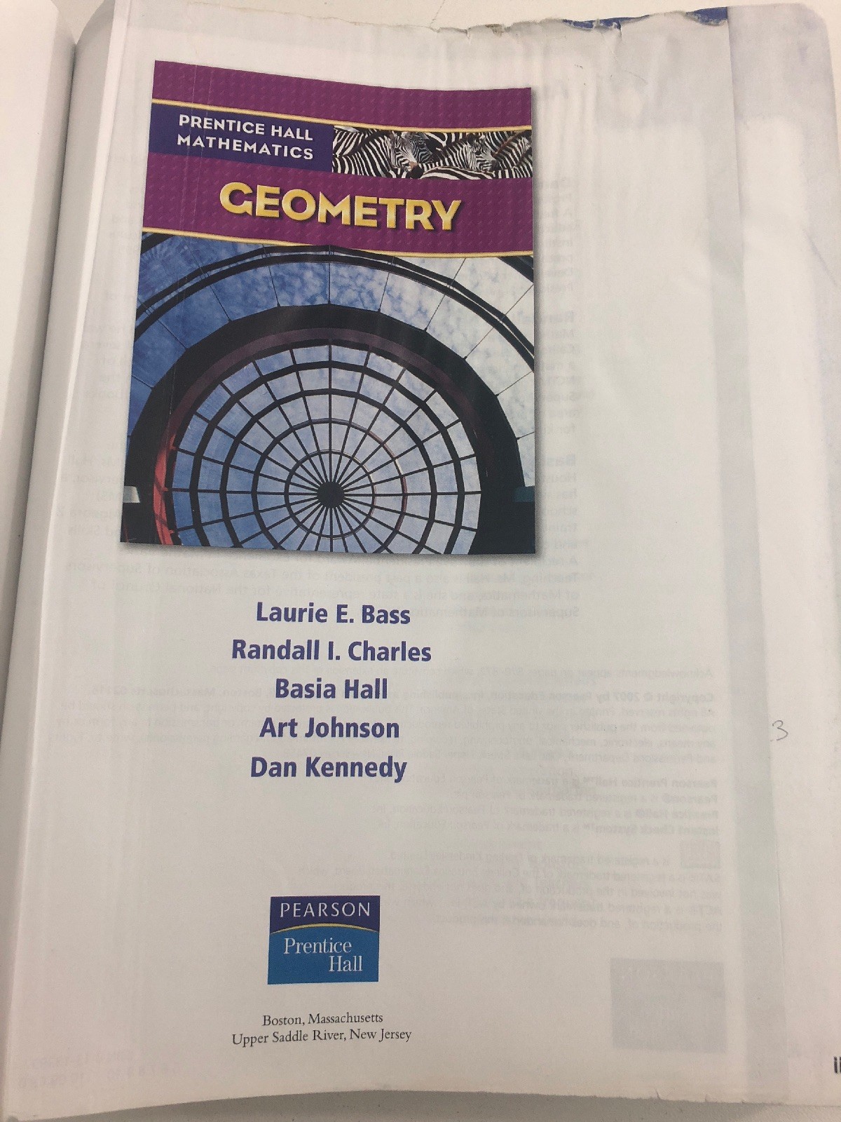 Prentice Hall Mathematics, Geometry – Prentice Hall Staff (2005, Hardcover)