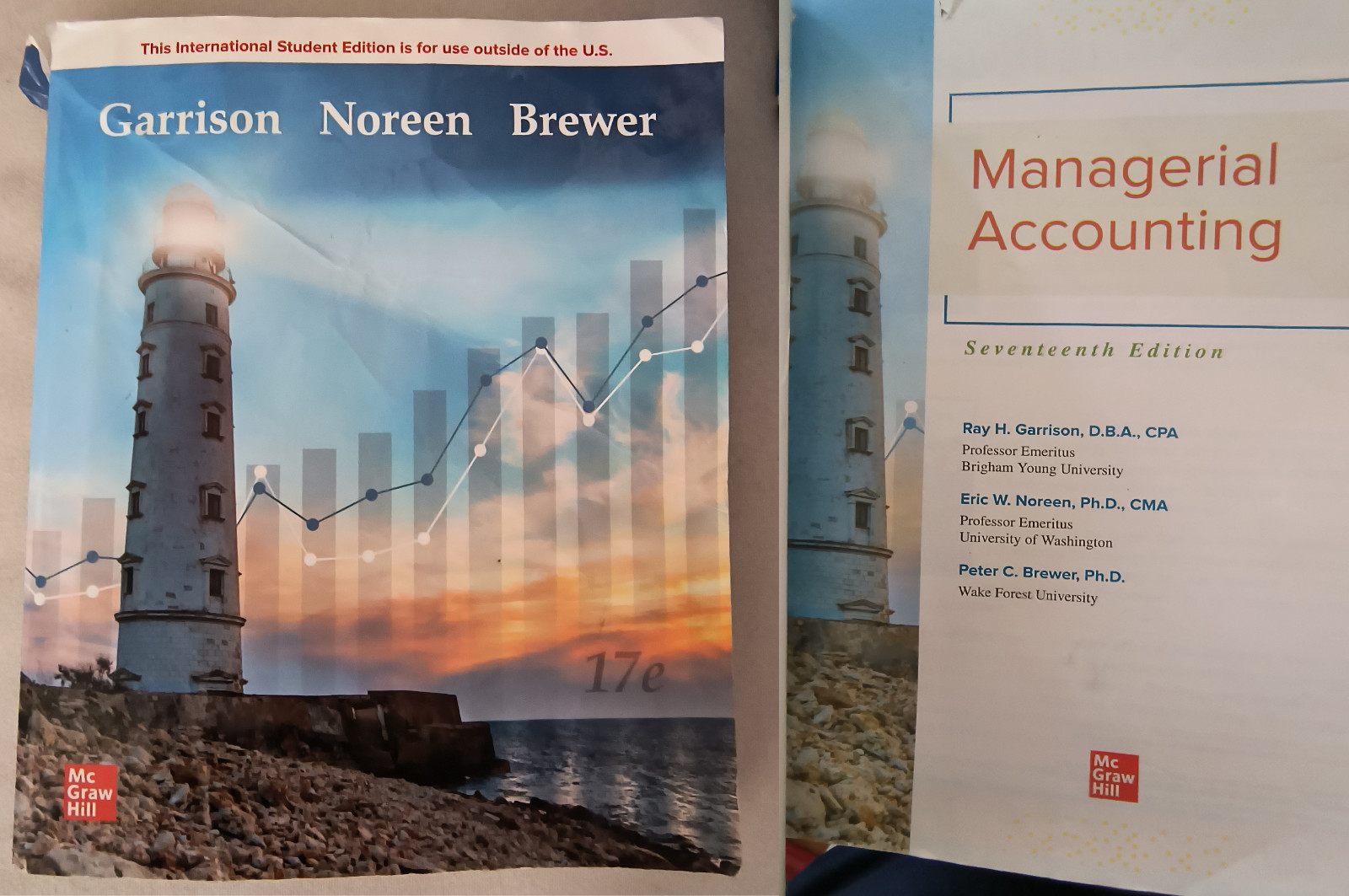 Managerial Accounting Book used