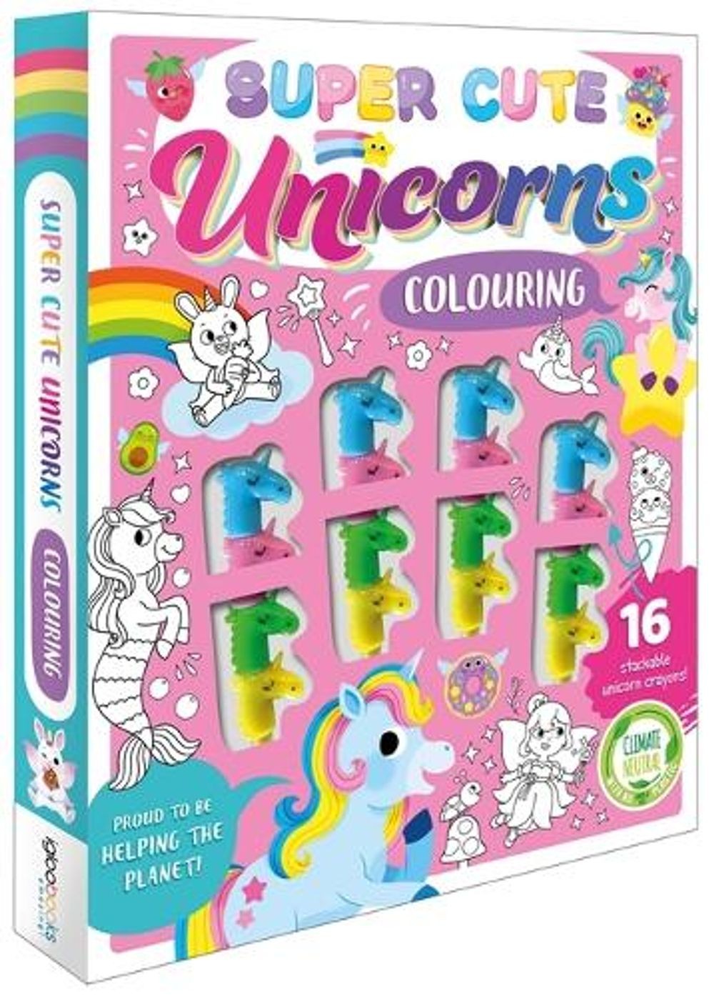 Super Cute Unicorns Colouring by Igloo Books Ltd Paperback Book