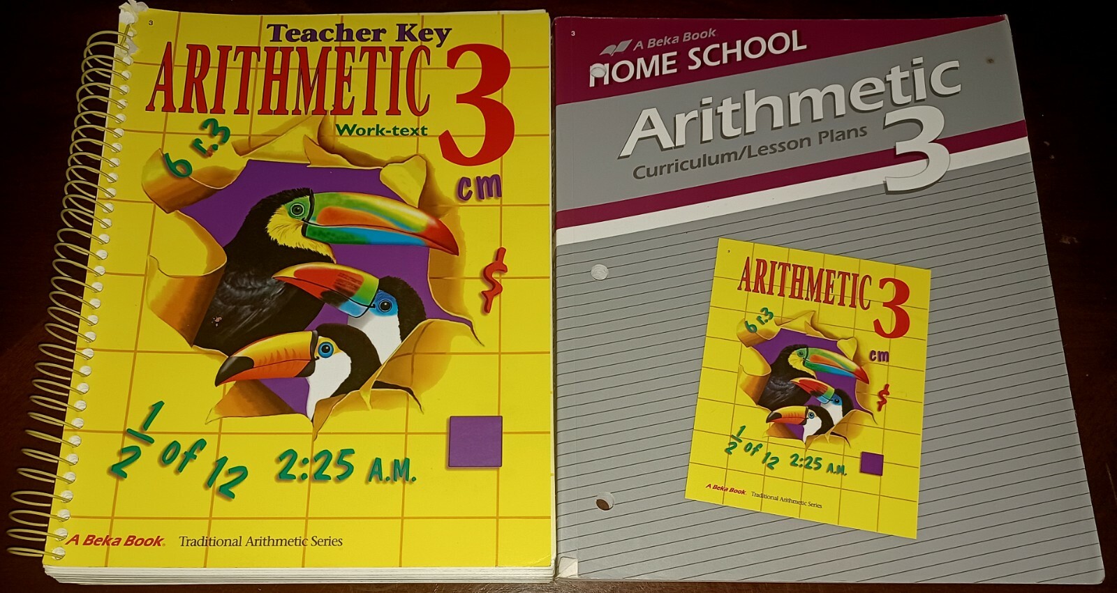 Abeka 3rd Grade Arithmetic Language Readers Health Student Teacher FB152
