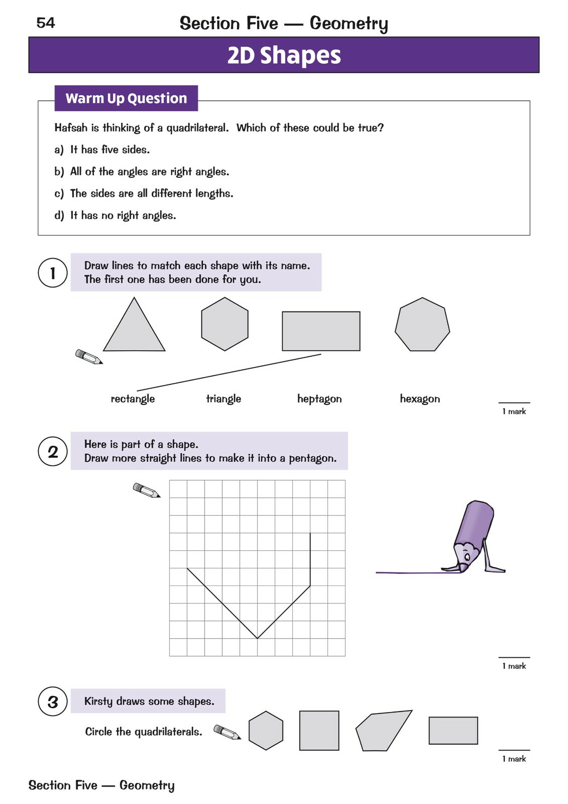 KS2 Year 3 Maths Targeted Question Workbook with Answer Ages 7-8 CGP