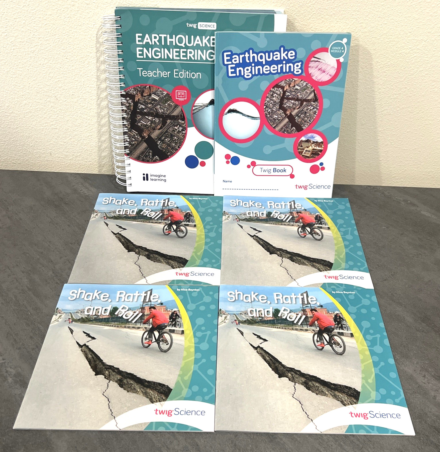 Twig Science Earthquake Engineering Grade 4 Module 4 Teacher & Student Books