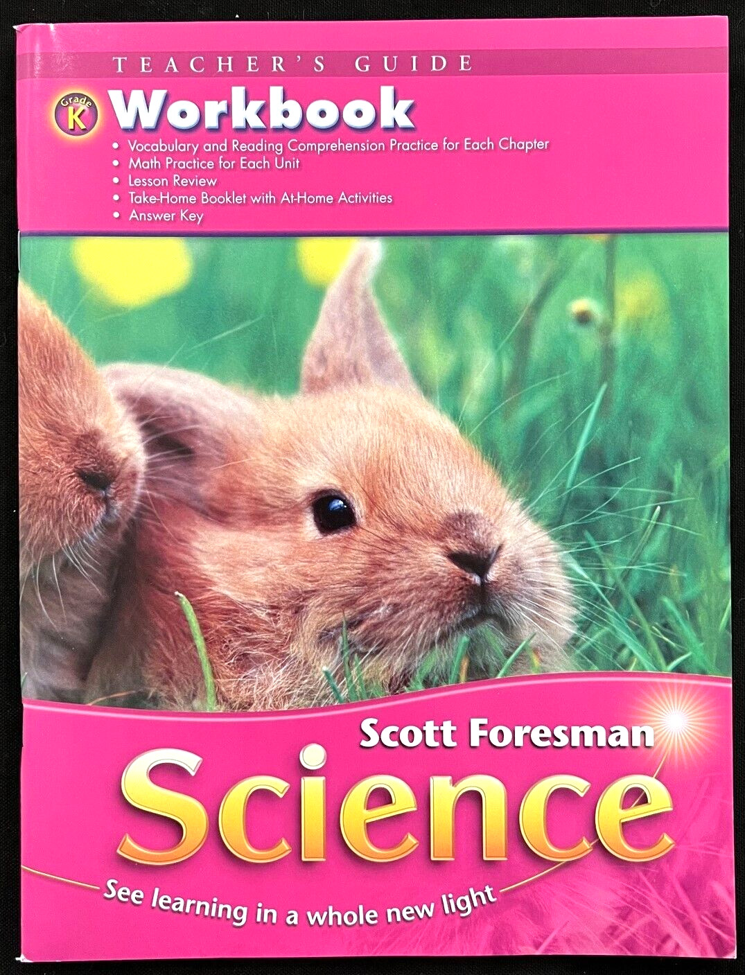 Kindergarten – SCIENCE – TEACHER’S GUIDE WORKBOOK (2006, Scott Foresman)