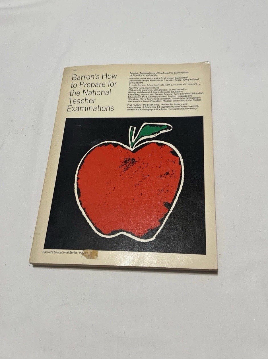 Barron’s How To Prepare For The National Teacher Examinations 1971 BS1S2