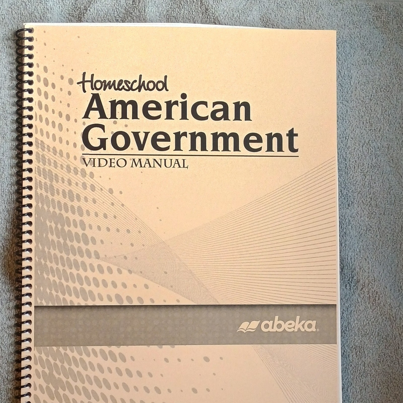 A Beka Homeschool American Government Video Manual Daily Guides Teacher Ed