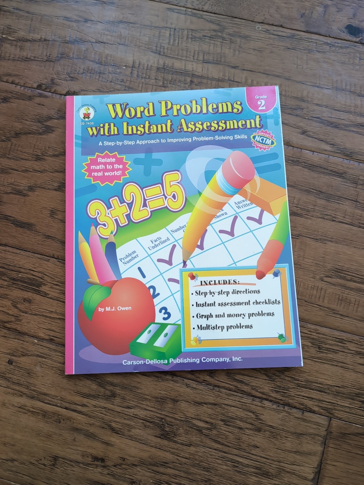 Word Problems with Instant Assessment Grade 2 Step by Step Improving Skills