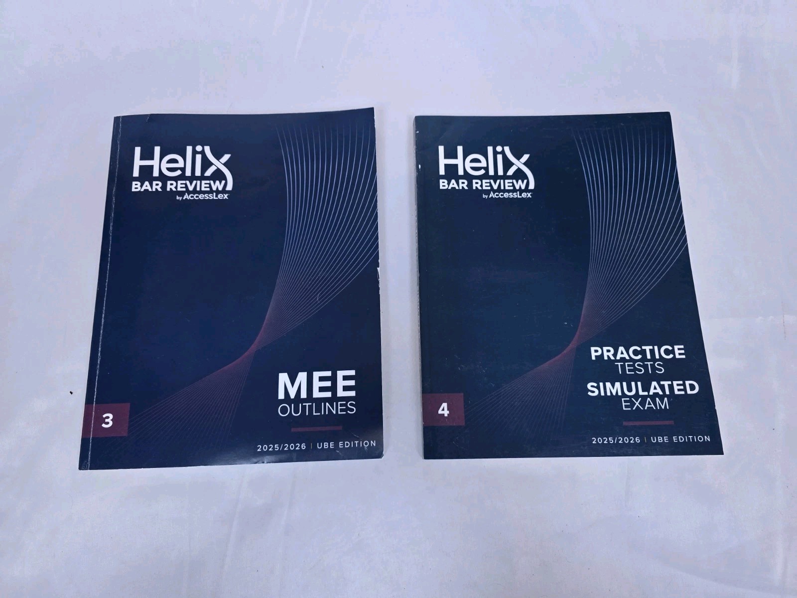 Helix Bar Review 2025-2026 UBE #3 MEE Outlines #4 Practice Tests Simulated Exams