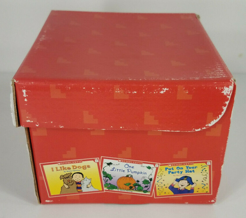 Scholastic Little Leveled Readers Level B 75 piece book set w/ box 2003 Complete