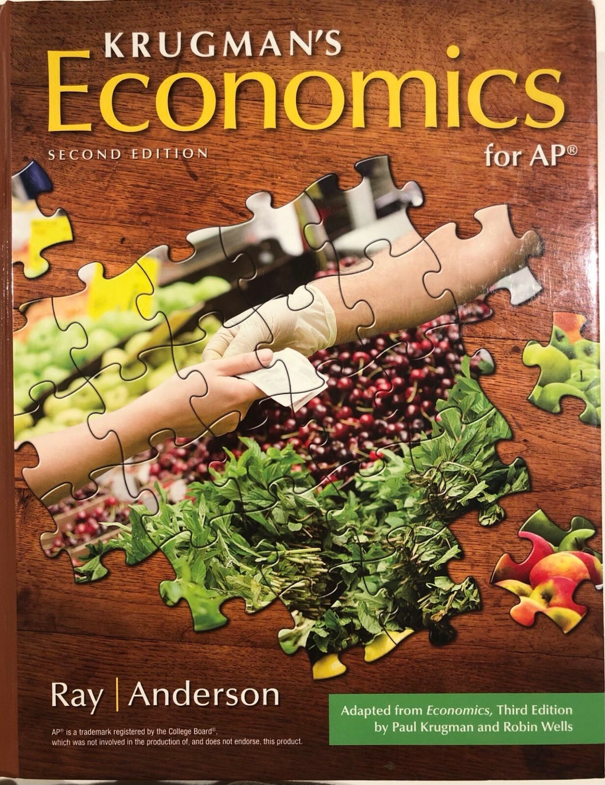 Krugman’s Economics for Ap(r) (High School) by Dr. Anderson, David A: Used